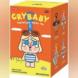 Crybaby Vacation Mode On Vinyl Plush Pendant
